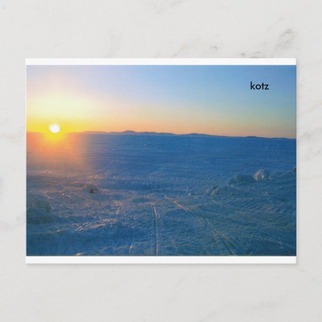 Postal SUN SUN (3), kotz (Anverso)