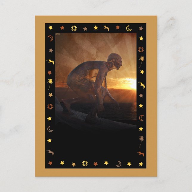 Postal Sun Surfer (Anverso)