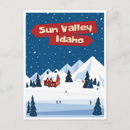 Postal Sun Valley, Idaho, Ski