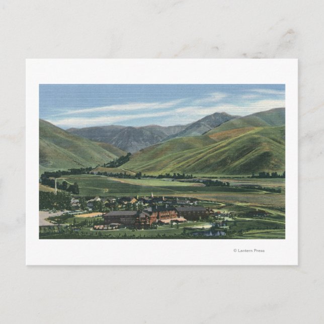 Postal Sun Valley, IDSummer Scene of Sun Valley Lodge (Anverso)