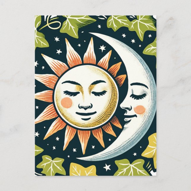 Postal Sun y Moon Ivy (Anverso)
