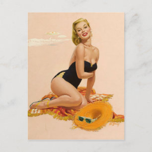 Postal Sunbather PinUp