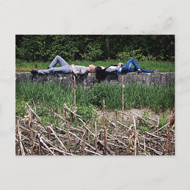 Postal Sunbathing - Shift de Richard Serra (Anverso)