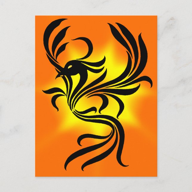 Postal Sunburst Phoenix (Anverso)