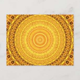 Postal Suncatcher Mandala