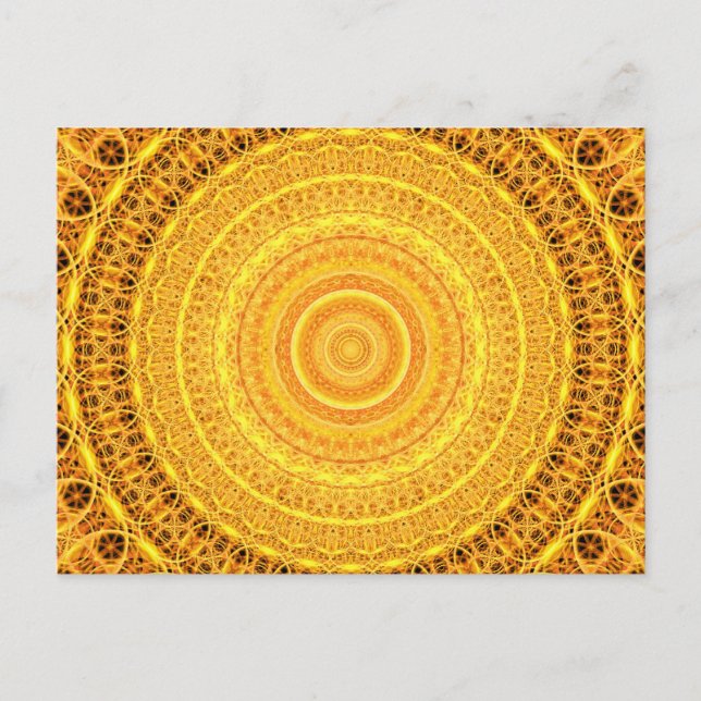 Postal Suncatcher Mandala (Anverso)