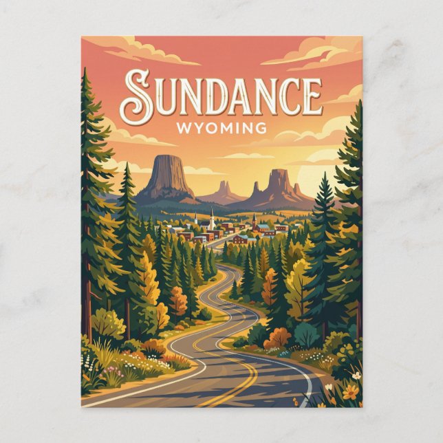 Postal Sundance EE. UU. (Anverso)