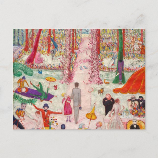 Postal Sunday Afternoon in the Country, 1917 (Anverso)