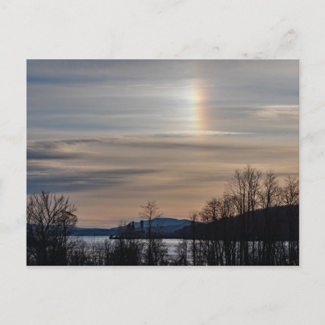 Postal Sundog Over The Hudson (Anverso)
