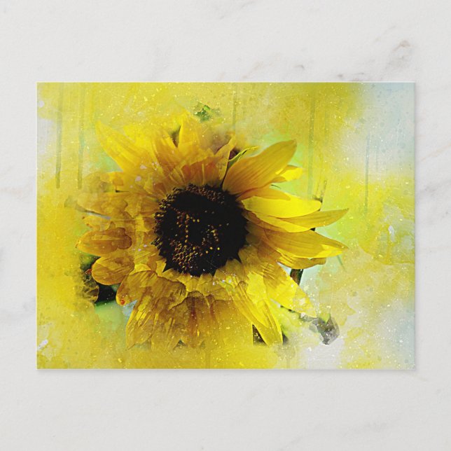 Postal Sunflower (Anverso)