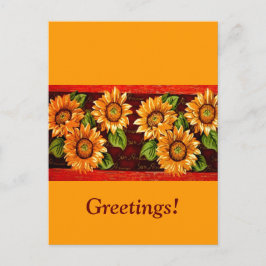 Postal Sunflower
