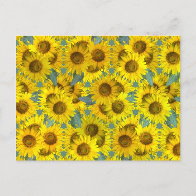 Postal Sunflower (Anverso)