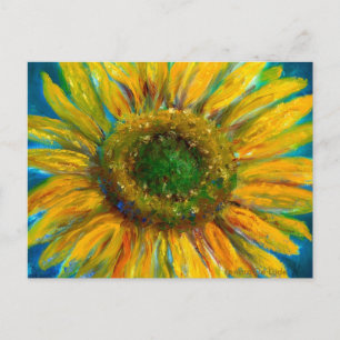 Postal Sunflower Bella Artes
