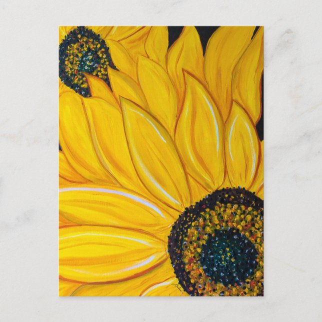 Postal Sunflower Duo (Anverso)
