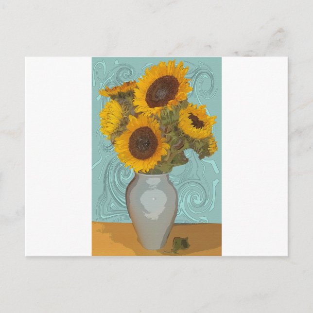Postal sunflower.jpg (Anverso)