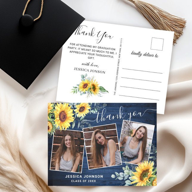 Postal Sunflowers Eucalyptus 3 Fotografía Graduada Gracia (Subido por el creador)