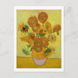 Postal Sunflowers, Vincent van Gogh, 1889