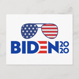POSTAL SUNGLASSES JOE BIDEN PARA LAS ELECCIONES PRESIDENC