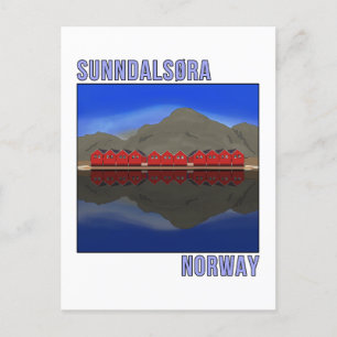 Postal Sunndalsora Noruega Escandinavia