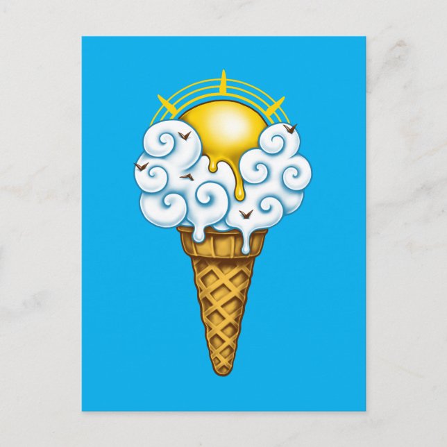 Postal Sunny Ice Cream (Anverso)