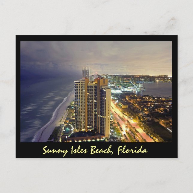 Postal Sunny Isles Beach, Florida, EE.UU. (Anverso)