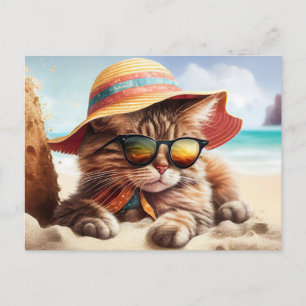 Postal Sunny Kitty