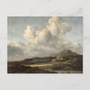 Postal Sunny Landscape