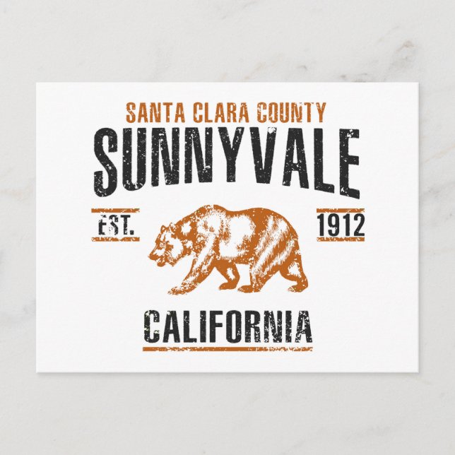 Postal Sunnyvale (Anverso)