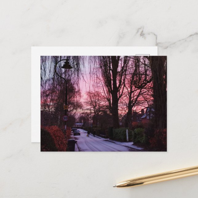 Postal Sunrise (Anverso/Reverso In Situ)