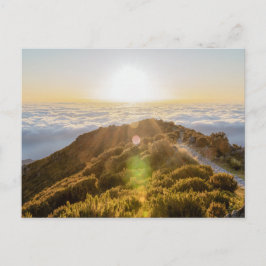 Postal Sunrise Above the Clouds in Madeira, Pico Ruivo