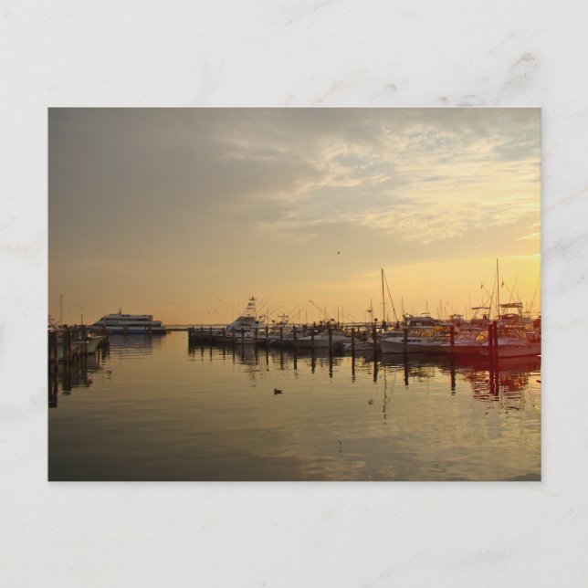 Postal Sunrise at Atlantic Highlands New Jersey (Anverso)