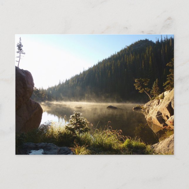 Postal Sunrise at Dream Lake (Anverso)