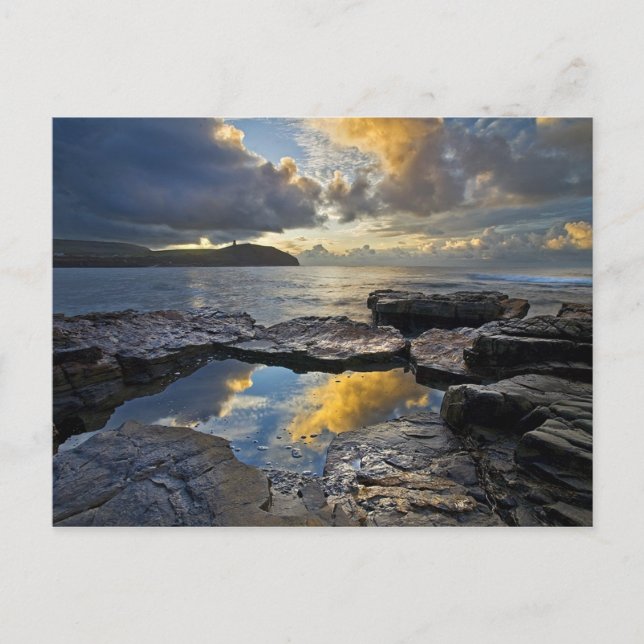 Postal Sunrise At Kimmeridge Bay (Anverso)
