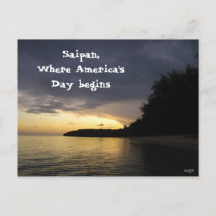 Postal Sunrise At Pau Pau Beach