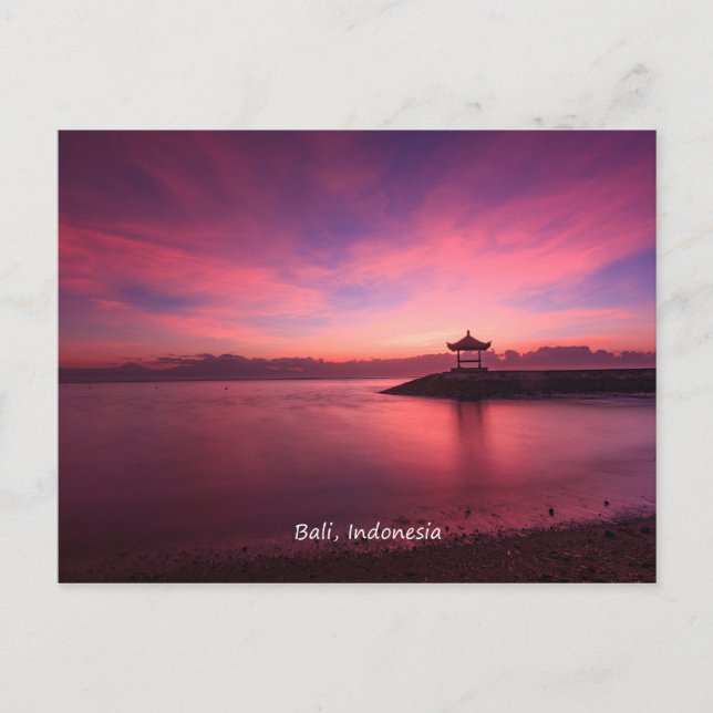 Postal Sunrise, Bali (Indonesia) (Anverso)