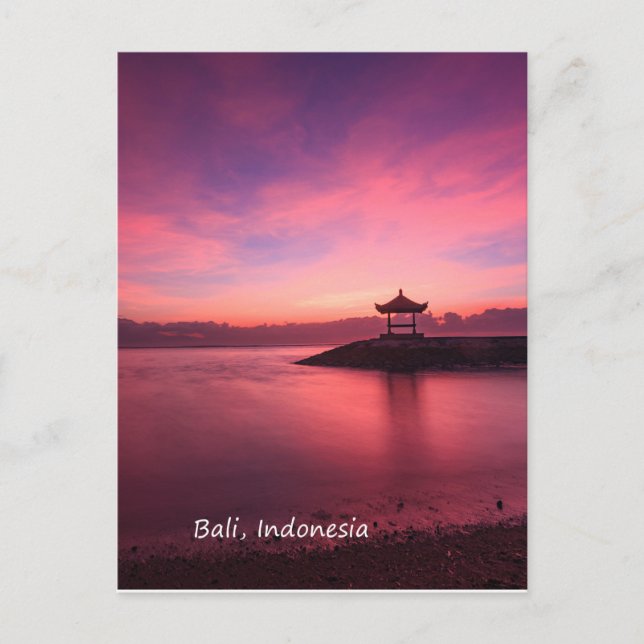 Postal Sunrise, Bali (Indonesia) (Anverso)