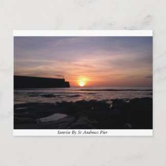Postal Sunrise By St Andrews Pier