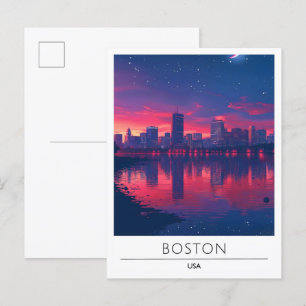 Postal Sunrise in Boston Massachusetts USA Travel