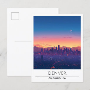 Postal Sunrise in Denver Colorado USA Travel