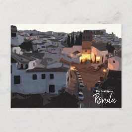 Postal Sunrise in Ronda, España Postcard
