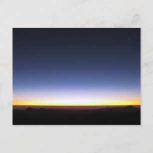 Postal Sunrise on the Mt Sinai Postcard