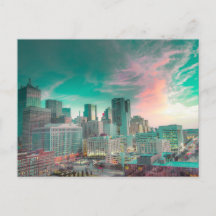 Sunrise over Dallas, Texas