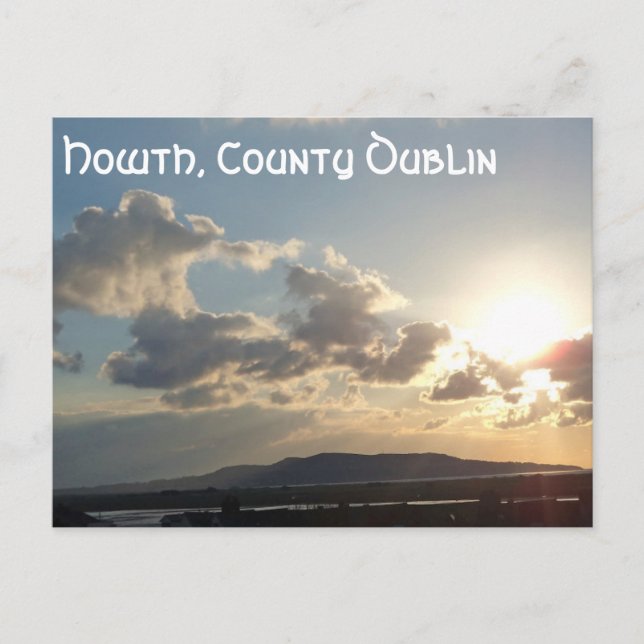 Postal Sunrise Over Howcard (Anverso)