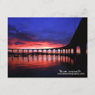 Postal Sunrise Puente Coronado