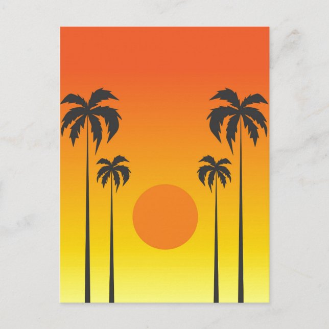 Postal Sunset (Anverso)