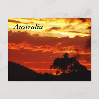 Postal Sunset australiano
