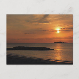 Postal Sunset Bahamas Postcard