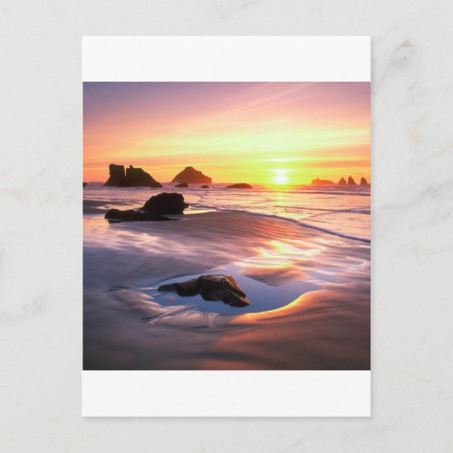 Postal Sunset Bandon Oregon (Anverso)