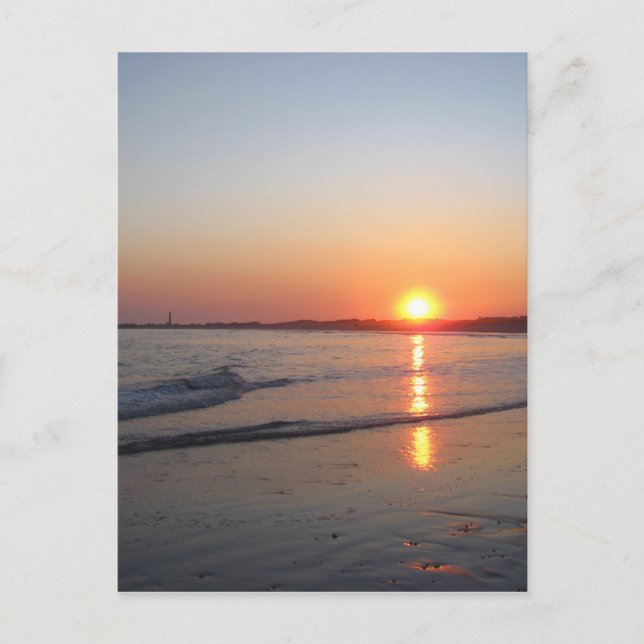 Postal Sunset * Beach (Anverso)