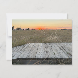 Postal Sunset cerca de Amarillo Texas